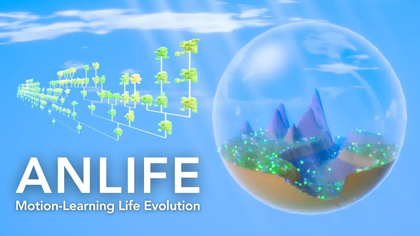 ANLIFE: Motion-Learning Life Evolution