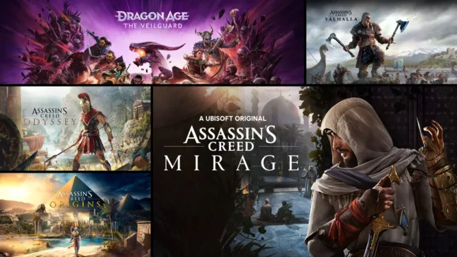 Assassin's Creed Series bundle + dragon age the veilguard pc - steam